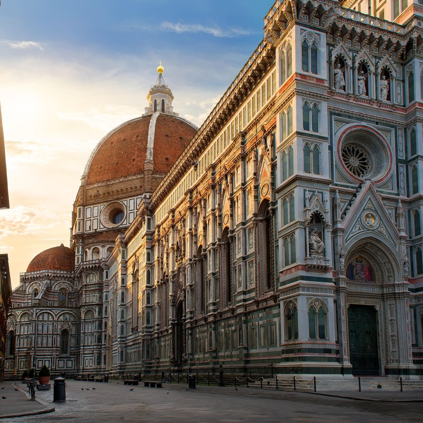 Stendhal-Syndrom: Die Piazza Del Duomo in Florenz.