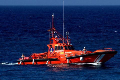 Ein Boot der spanischen Seerettung