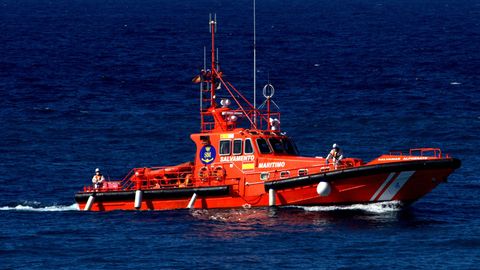 Ein Boot der spanischen Seerettung