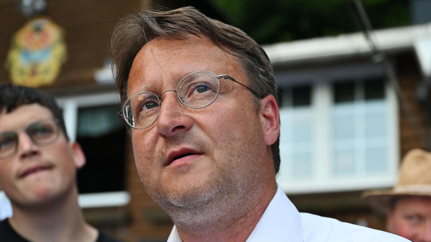 Der Wahlsieger des Thüringer Kreis Sonneberg, der AfD-Politiker Robert Sesselmann 