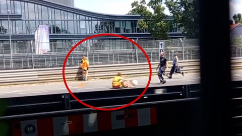 Polizei ermittelt: Klimaaktivisten verzögern DTM-Rennen in Nürnberg
