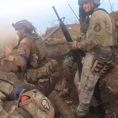 Ukrainische Sturmgruppe der 47. Brigade.