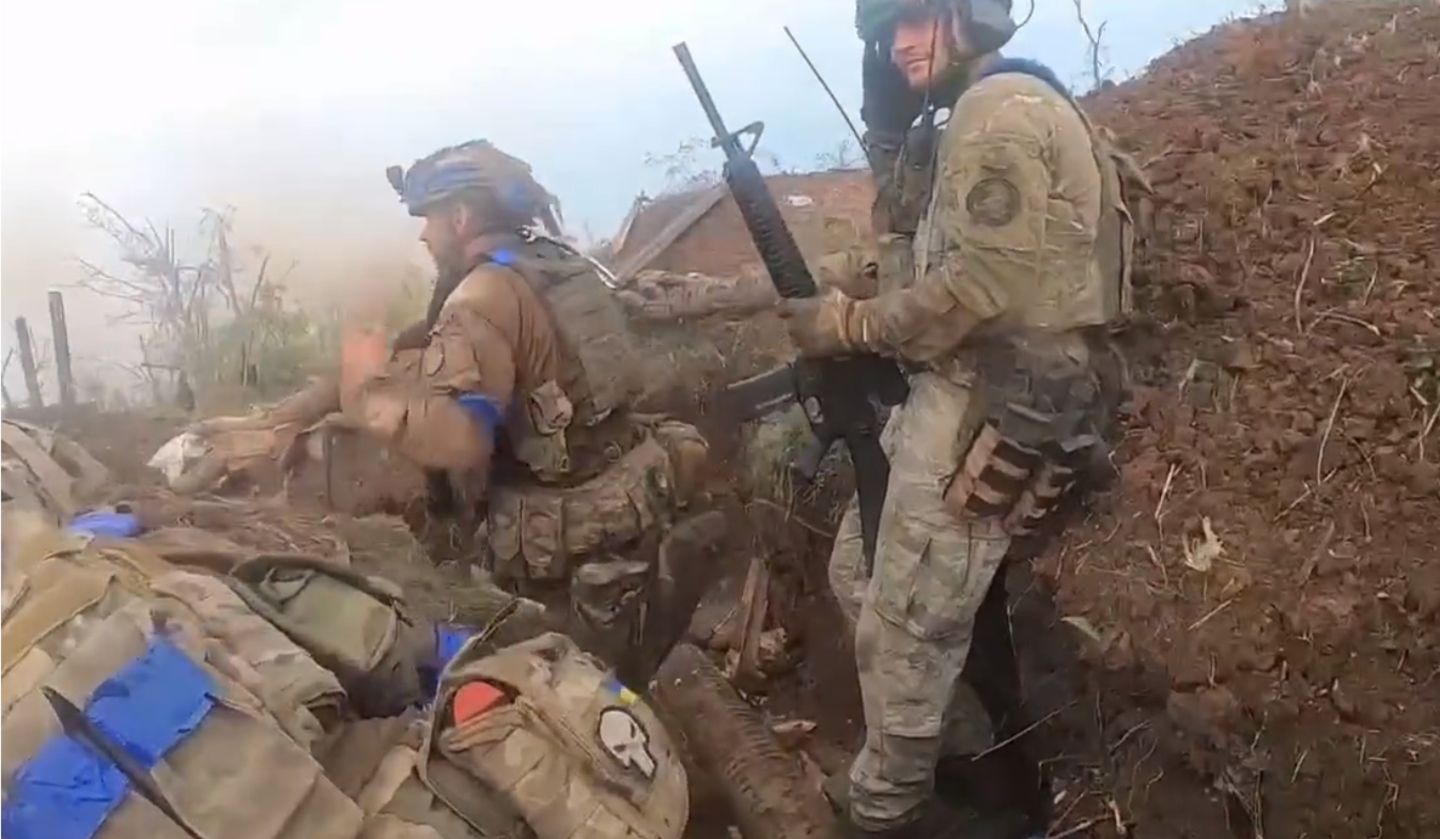 Ukrainische Sturmgruppe der 47. Brigade.