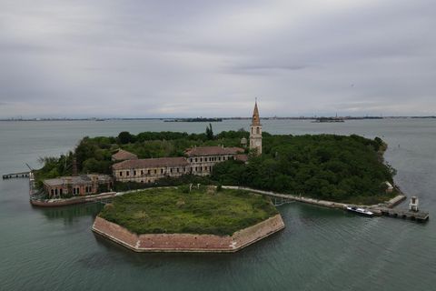 Luftaufnahme der Insel