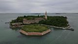 Luftaufnahme der Insel