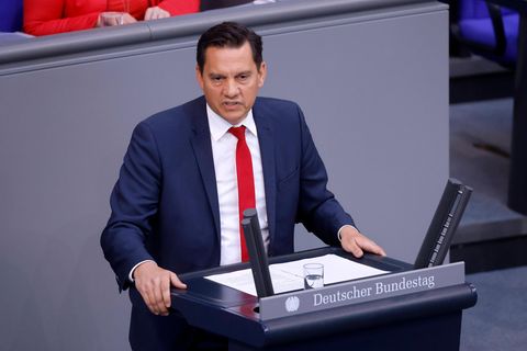 SPD-Abgeordneter Johannes Fechner im Bundestag