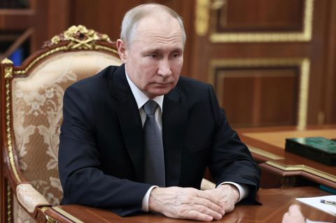 Russlands Präsident Wladimir Putin ist unglücklich über die Situation in der Ukraine