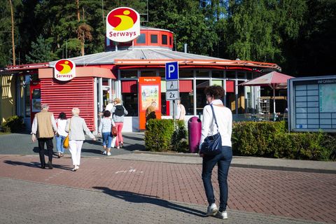 Eine Raststätte in Brandenburg