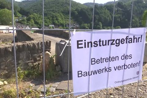 Video: Nach der Flut: "Es kann nicht alles in zwei Jahren wieder funktionieren"