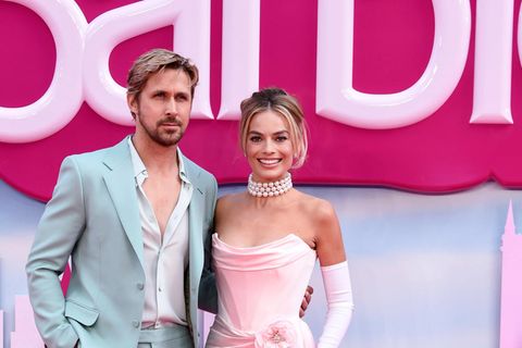 Margot Robbie auf der Europapremiere von "Barbie" in London