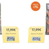 Auch die Costa-Lachsfilets wurden etwas teurer...