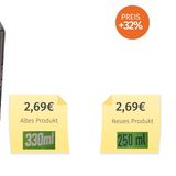"Die Formatumstellung spiegelt insbesondere den Trend eines bewusst-moderaten Alkoholkonsums wider", erklärt Getränkehersteller Diageo allen Ernstes. Weitere Gründe seien gestiegene Energie- und Rohstoffpreise sowie eine "bessere Präsenz im Regal und größere Ausnutzung der Flächen".