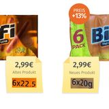 Der Sechser-Pack Bifi ist im April geschrumpft. Die versteckte Preiserhöhung ist im Vergleich zu anderen Kandidaten noch moderat. Allerdings: Innerhalb von drei Jahren ist die Minisalami laut Verbraucherzentrale um 57 Prozent teurer geworden.