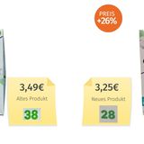 Hersteller Procter & Gamble erklärte der Verbraucherzentrale im Juni, es handle sich "keineswegs um eine 'versteckte' Preiserhöhung", da die Anzahl der enthaltenen Slipeinlagen auf der Packung angegeben sei. Die Preise stammen aus dem Onlineshop von Rossmann.