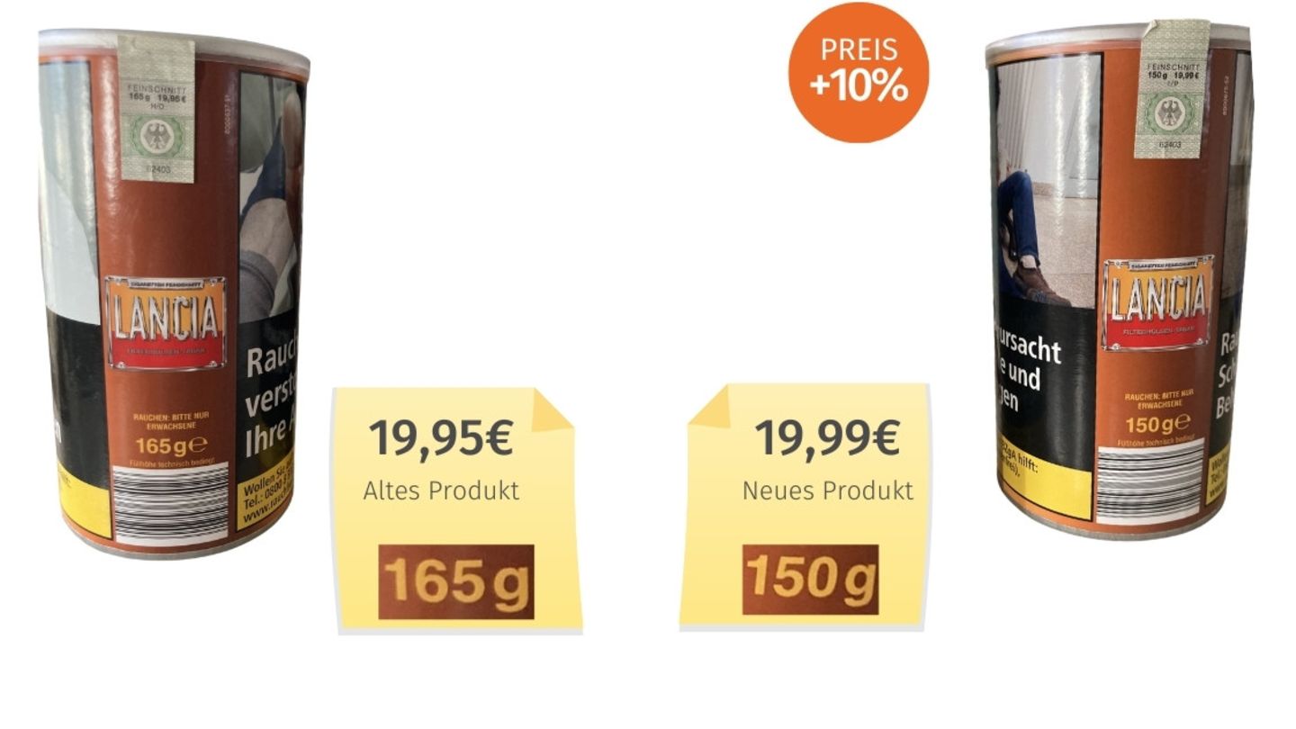 Tabak von Aldi