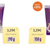 Auch der Gazi-Käse ist geschrumpft. Der Hersteller äußerte sich auf mehrfache Anfrage der Verbraucherzentrale nicht dazu.