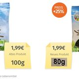 Auch einige Lakritzschnecken von Ökovital fielen höheren Herstellungskosten zum Opfer.