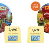 "Die Produktionskosten von Milkana haben sich in den vergangenen Monaten deutlich erhöht, weil die Preise für Rohstoffe, vor allem Milch, Sahne, Energie und Treibstoff im Zuge der Inflation und der aktuellen Ereignisse stark gestiegen sind", heißt es in einer Stellungnahme vom Mai.