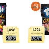 Trolli hat auf Anfragen der Verbraucherzentrale zu der Füllmengenreduzierung nicht reagiert.