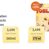 Hersteller Froneri hat Anfang des Jahres verschiedene Stieleis-Multipackungen "vom 4er-Format auf das beliebtere 3er-Format umgestellt". Ein weiterer wichtiger Punkt seien steigende Kosten für die Zutaten.