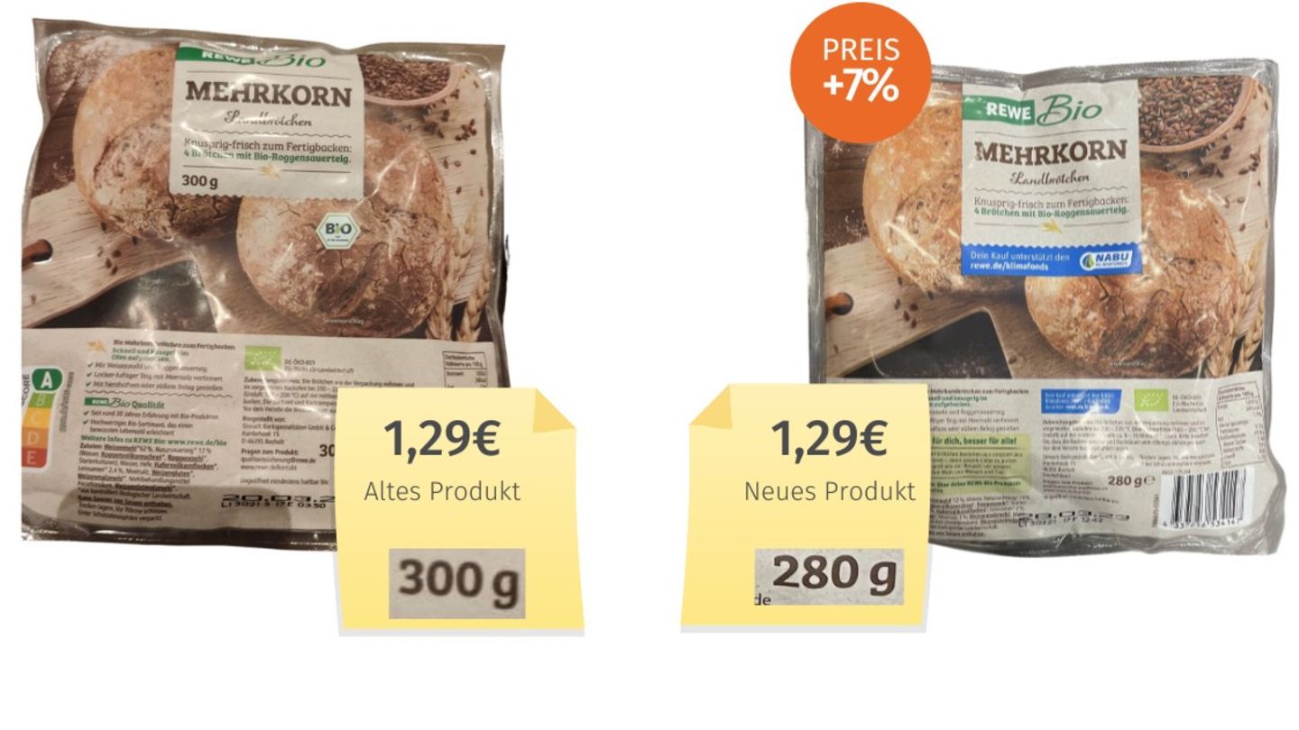 In den Brötchen ist laut Rewe jetzt etwas mehr Natursauerteig enthalten.