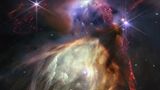 Die sogenannte Rho-Ophiuchi-Wolke, aufgenommen mit dem James-Webb-Teleskop