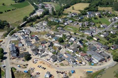 Zwei Jahre nach der Flutkatastrophe: Im Ahrtal klaffen noch viele Baulücken