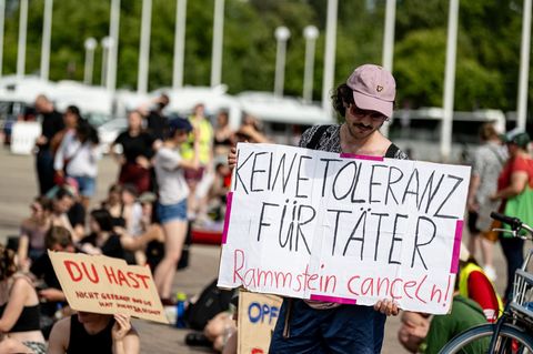 Proteste gegen Rammstein in Berlin