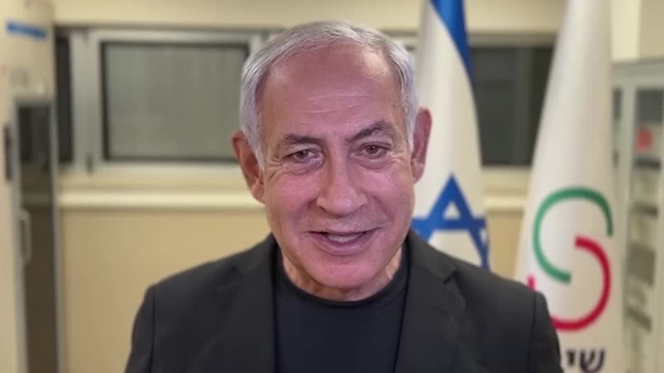 Video: Netanjahu nach Dehydrierung in einer Klinik