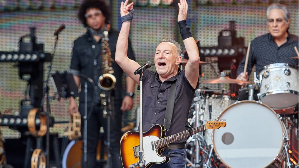 Drei Stunden lang lieferte Bruce Springsteen mit der E-Street-Band in Hamburg ab