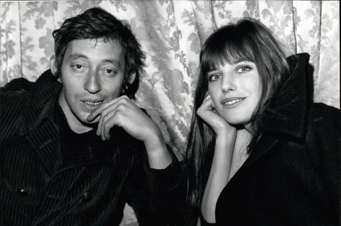 Jane Birkin und Serge Gainsbourg