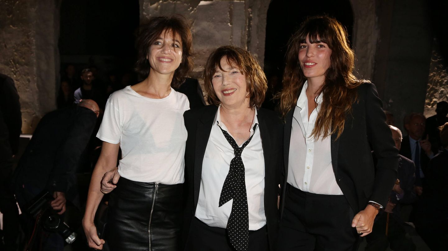 Charlotte Gainsbourg, Jane Birkin and Lou Doillon