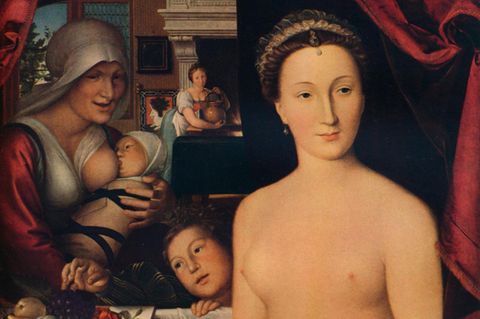 Diane de Poitiers übernahm erst die Erziehung von Henri II und wurde später seine geliebte