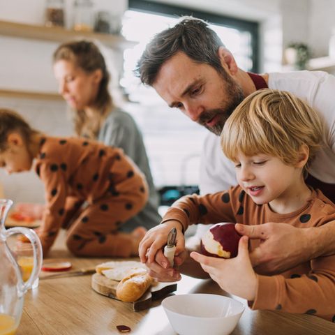 Die Mütter sind während der Elternzeit Profis im regeln des Alltags