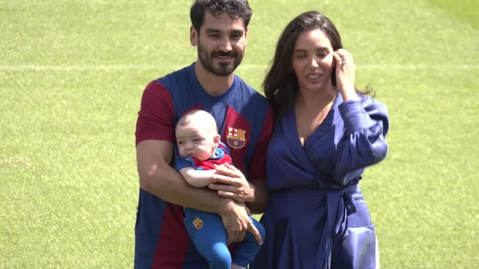 Video: Ilkay Gündogan erfüllt sich Kindheitstraum in Barcelona