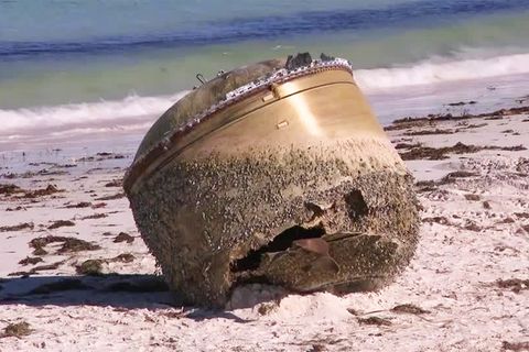 Australien: Mysteriöses Objekt am Strand angespült