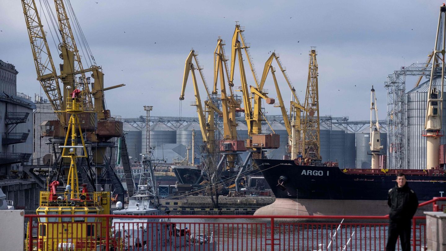 Der Hafen in Odessa