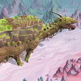 In "Wandering Village" findet das Leben auf dem Rücken einer riesengroßen Schidkröte statt, die durch verschiedene Biome wandert. Alle Klimazonen, die von der "Onbu" durchquert werden, bekommen auch die Bewohner zu spüren, die auf der Rücke des Lebewesens ihr Dorf bauen. Auch dafür ist der Spieler zuständig, denn es handelt sich hierbei um eine Städtebausimulation. Alles geschieht im Einklang mit Onbu: Stirbt die Schildkröte, ist das Spiel vorbei. Aber auch, wenn kein Dorfbewohner mehr lebt, muss man das Spiel von vorn beginnen. Learning by Doing ist bei diesem Game eher nicht ratsam, sonst entsteht nämlich genau das, was nicht ehtstehen soll: Frustration. Die Tipps am Anfang sind sehr nützlich (wer hätte es gedacht)!