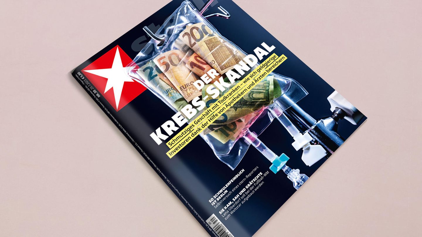 Das aktuelle stern-Cover: Der Krebs-Skandal.