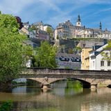 Blick auf die Stadt Luxemburg