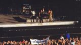 Konzert von Bruce Springsteen am 19. Juli 1988 auf der Radrennbahn Weißensee in Ost-Berlin, der Hauptstadt der DDR