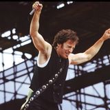 Konzert von Bruce Springsteen am 19. Juli 1988 auf der Radrennbahn Weißensee in Ost-Berlin, der Hauptstadt der DDR