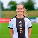 Sydney Lohmann von der deutschen Frauen-Fußballnationalmannschaft