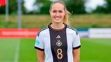 Sydney Lohmann von der deutschen Frauen-Fußballnationalmannschaft