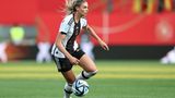 Jule Brand von der deutschen Frauen-Fußballnationalmannschaft