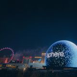The Sphere Las Vegas Werbung