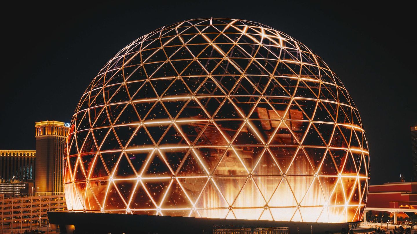 The Sphere Las Vegas Gitter