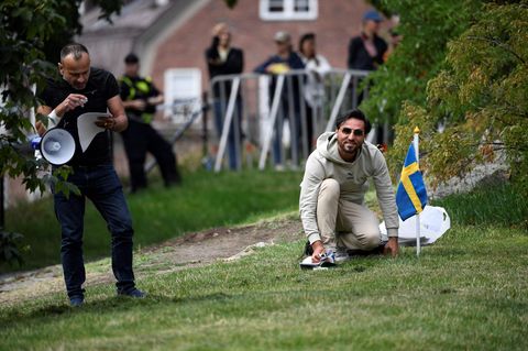 Koran Stockholm Protest