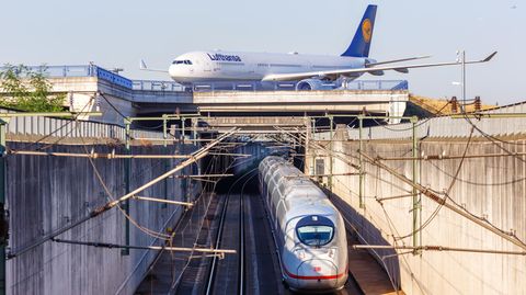 Flug vs Bahn