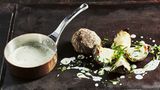 Sellerie mit Schnittlauch-Beurre Blanc